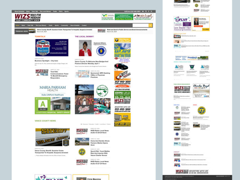 WIZS website