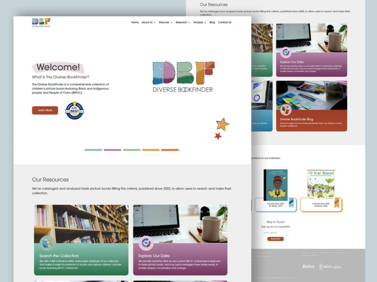 Diverse BookFinder website