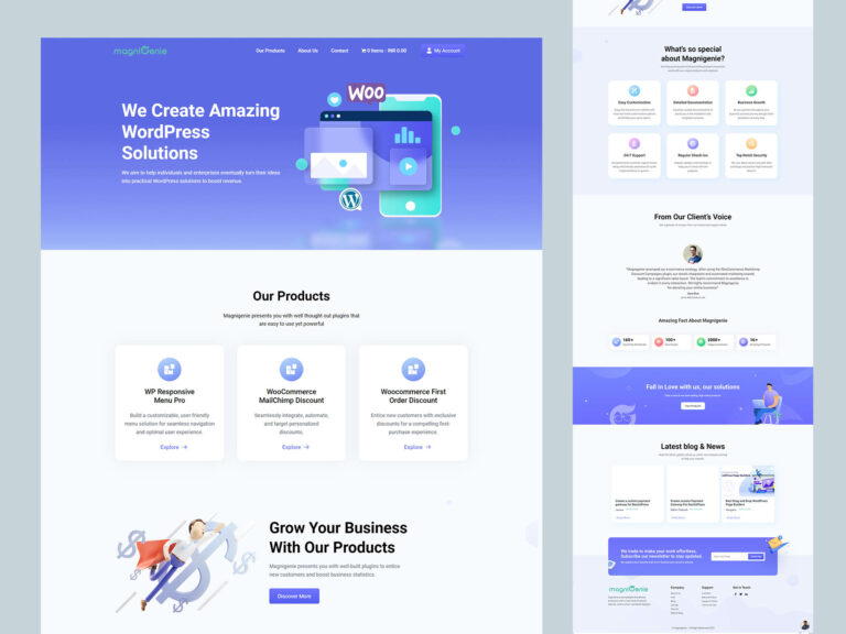 Magnigenie website
